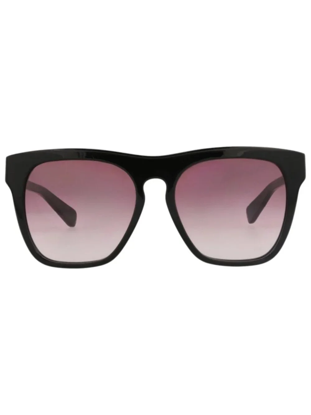 New Chloé Women's Sunglasses Square Rectangle Recycled Acetate Frame Black Black